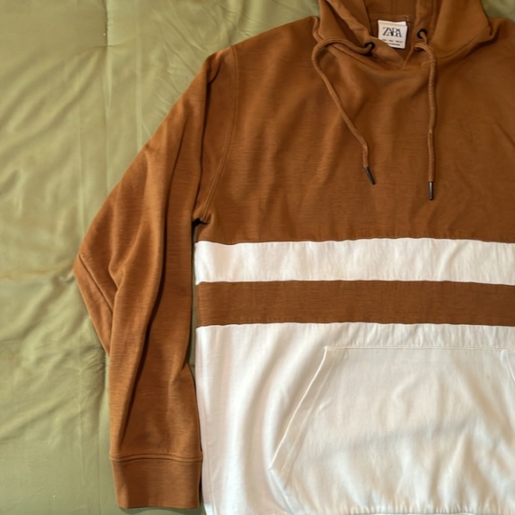 Brown and white Zara Hoodie - Picture 5 of 6